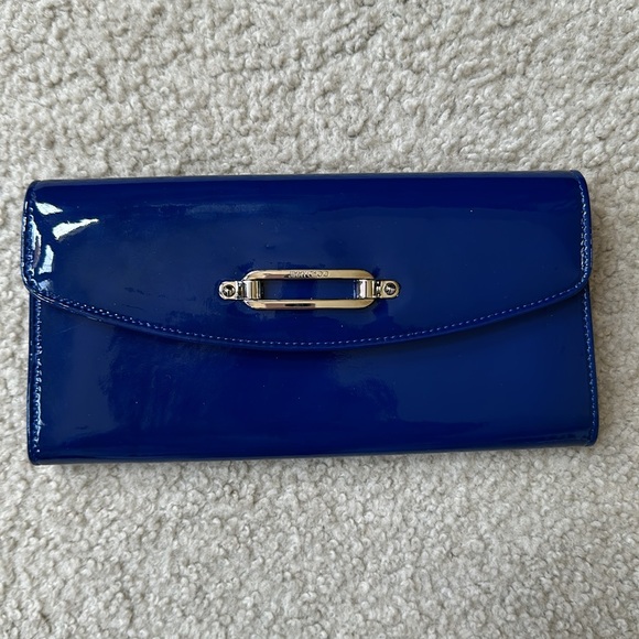 Jimmy Choo Patent Leather Clutch / Crossbody - Picture 12 of 17